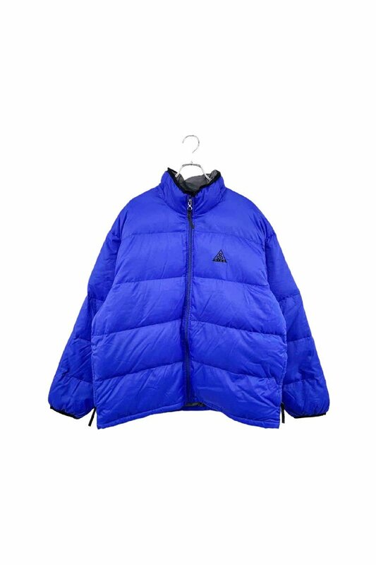 90‘s NIKE ACG down jacket ナイキ ダウンジャケット ブルー サイズXL フルジップ ヴィンテージ 10