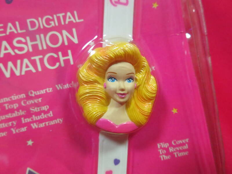 未開封　1992　Barbie Fashion Watch バービーキャラクターウォッチ　ヴィンテージ