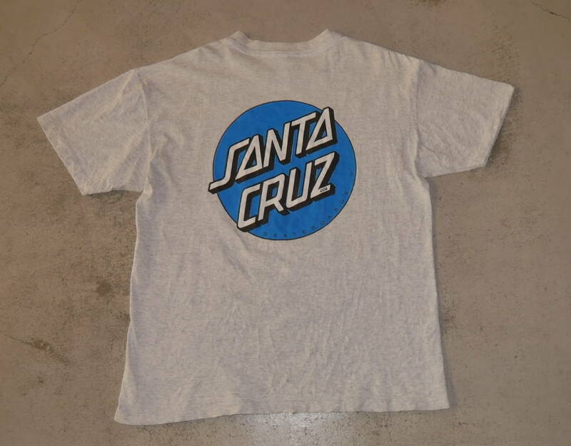 Santa Cruzビンテージ古着TシャツMADE IN USAアメリカ製クラシックドットClassic Dot80年代1990年代old skateサンタクルーズpowell peralta