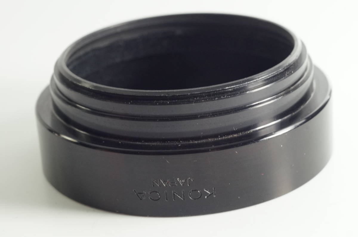 影HG【キレイ 】KONICA コニカAR標準レンズ用 フィルター径55mm メタルフード レンズフード