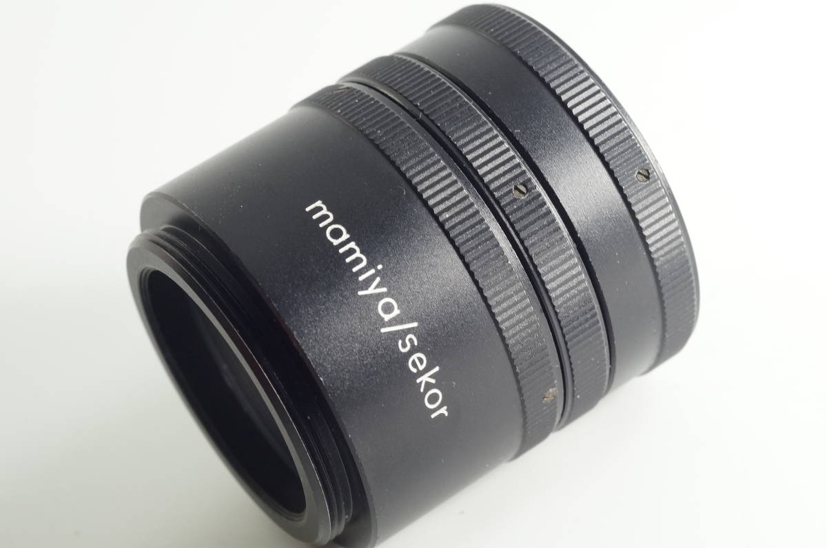 影HG【キレイ】希少品 mamiya sekor NO.1 NO.2 NO.3 マウントM42 接写リング