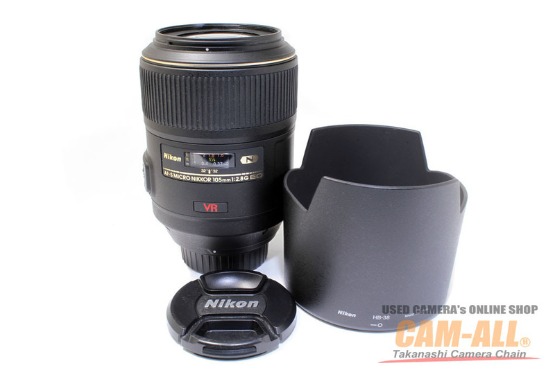 良品マイナス　ニコン　　AF-S 105mm F2.8 マイクロ ED VR