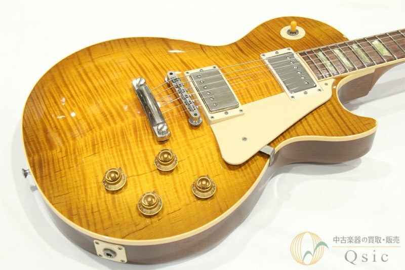 [美品] Gibson Les Paul Classic Premium Plus 渋いトラ杢のプレミアムプラス 1995年製 [TI951]