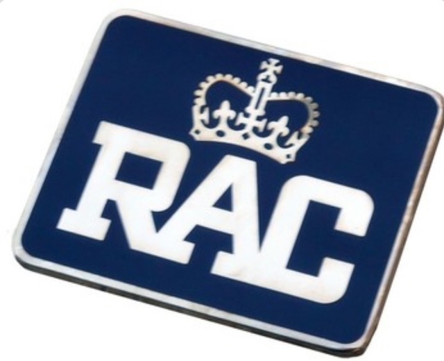 RAC 50年記念 グリル バッジ カー バッチ 英国製 ミニ ジャガー 希少