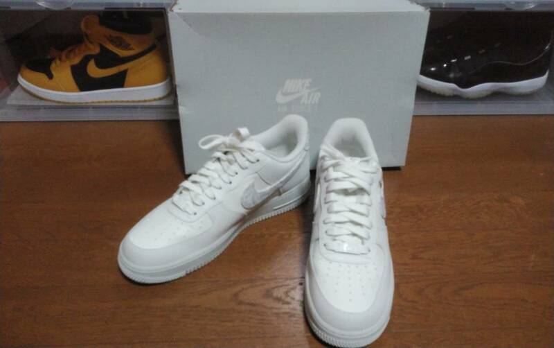 NIKE AIR FORCE 1 Low 07 WMNS Essential White Paisley ナイキ エアフォース1 ホワイト ペイズリー 27cm