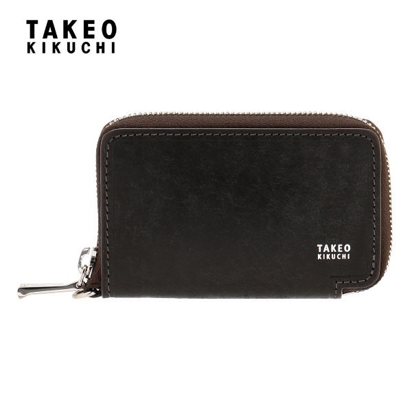 新品 TAKEO KIKUCHI タケオキクチ 小銭入れ コインケース カードケース 兼用 名刺入れ ブラック ※この他にも出品中です♪ TK14994