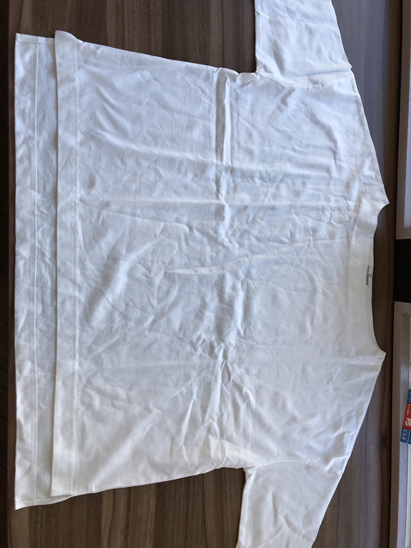 ホールパーソン Tシャツ 七分袖 ドライタッチコットン レディース オフホワイト L