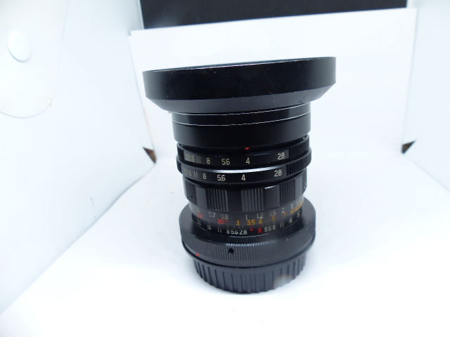 希少 SOLIGOR 28㎜ F2.8 キャノンEOSマウント付