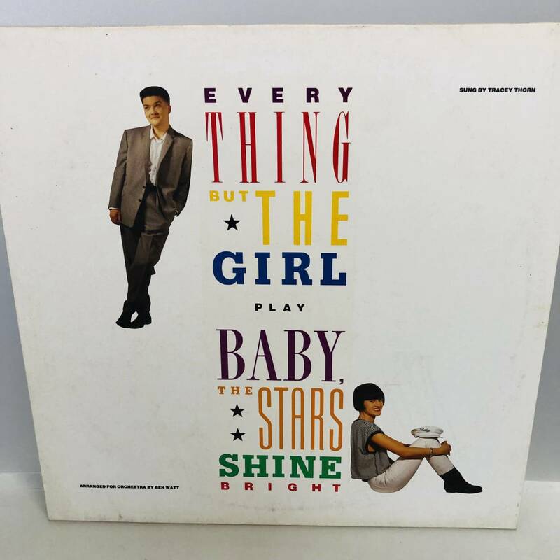 【LP】レコード 再生未確認 everything but the girl baby the stars shine right ※まとめ買い大歓迎!同梱可能です