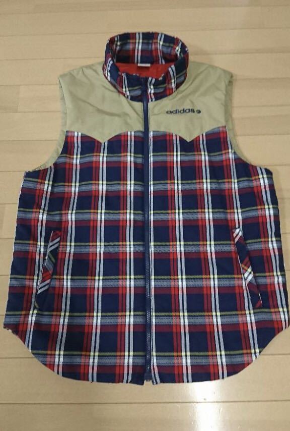 アディダス中綿ベスト★ゴルフにも★サイズO (XL)良品★美品★☆
