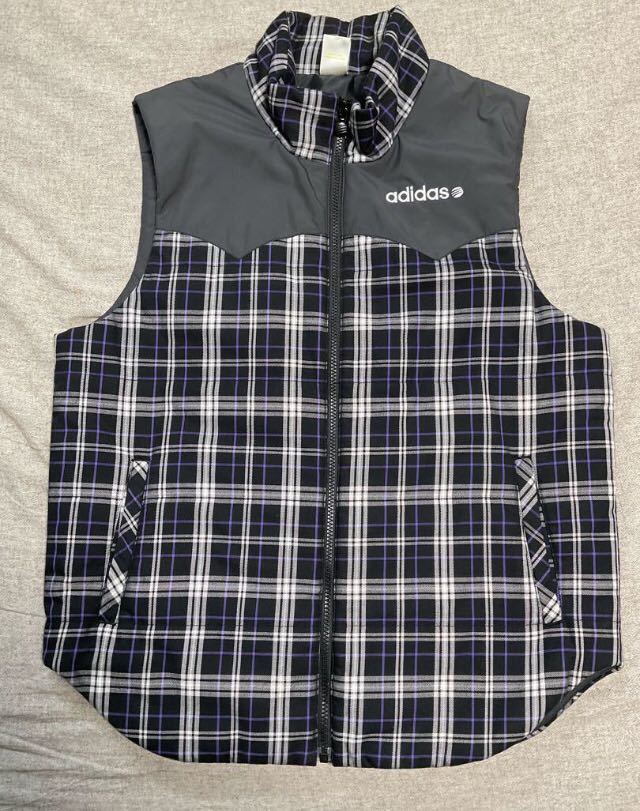 アディダス中綿ベスト★ゴルフにも★サイズO (XL)良品★美品★