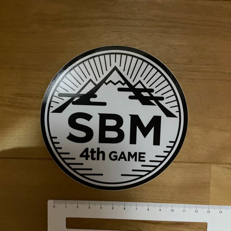 SBM 4th GAME シールステッカー