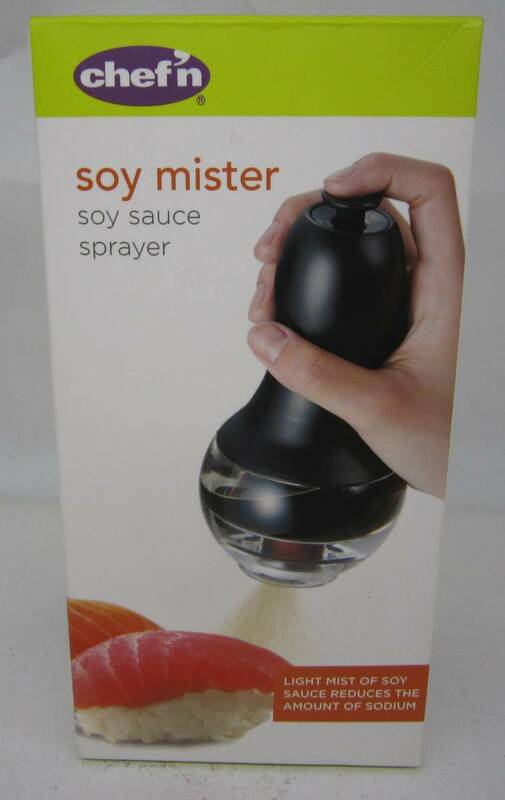 【新品　未使用品】ソイミスター　貝印　soy mister chef'n シェフィン　醤油スプレー　CF-0305