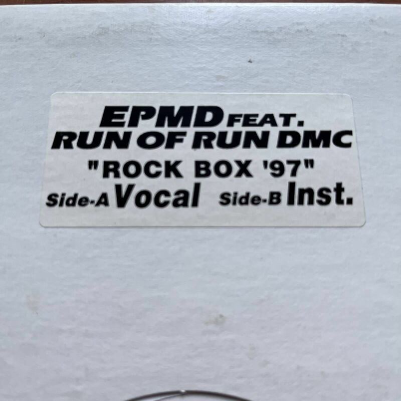 【ブート盤?? 白ラベル オールドスクール超名曲REMIX！】EPMD FEAT. RUN OF RUN DMC『ROCK BOX ’97』PUBLIC ENEMY/ERIC B & RAKIM/KRS ONE