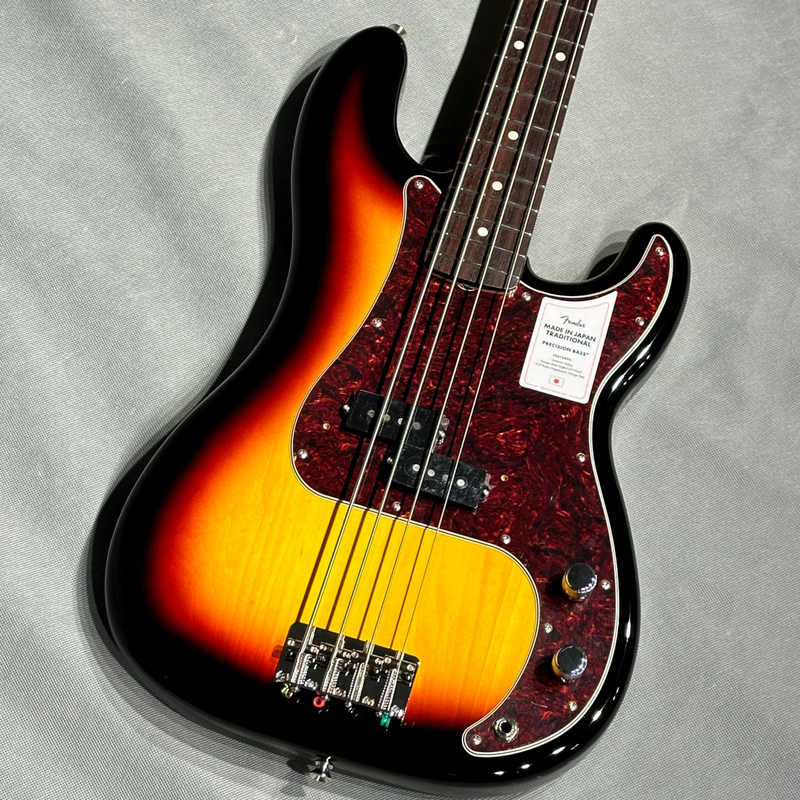 Fender Made in Japan Traditional II 60s Precision Bass RW 3TS 3-Color Sunburst フェンダー プレシジョンベース 日本製