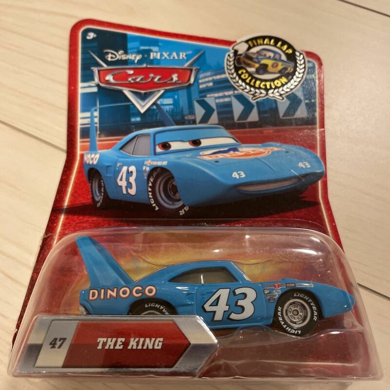 マテル カーズ ダイナコ キング　THE KING MATTEL CARS ミニカー キャラクター　DINOCO ファイナルラップ 43