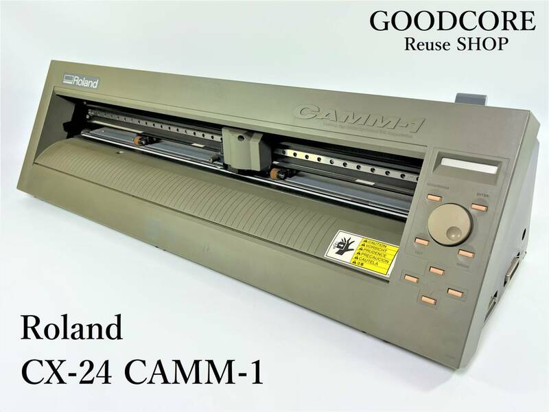 【ジャンク品】 Roland ローランド CX-24 CAMM-1 キャムワン カッティングマシーン●R511065