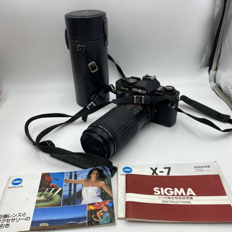 N2104 MINOLTA ミノルタ X-700 フィルムカメラ 動作未確認 一眼レフ 