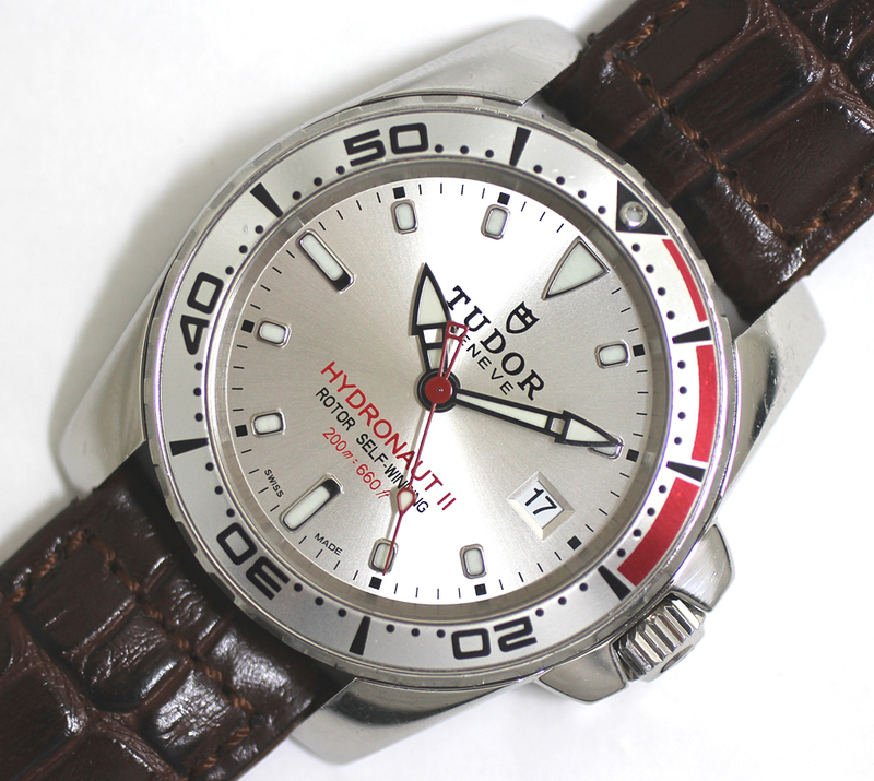 【TUDOR】チューダー　ハイドロノートII 20060　ダイバーズ　シルバー文字盤　自動巻き　メンズ　腕時計