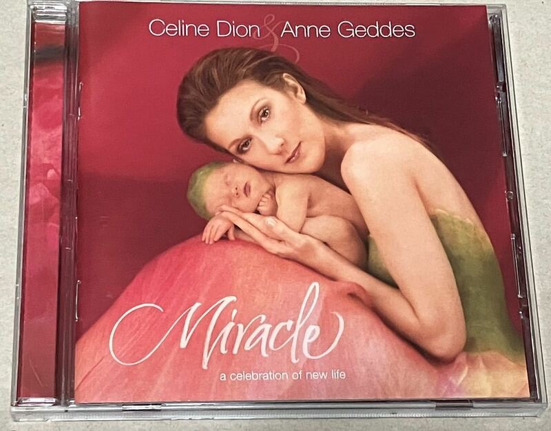 Celine Dion/Anne Geddes「Miracle:a celebration of new life」輸入盤　カナダソニー盤　アメリカ製作　セリーヌ・ディオン　値下げ