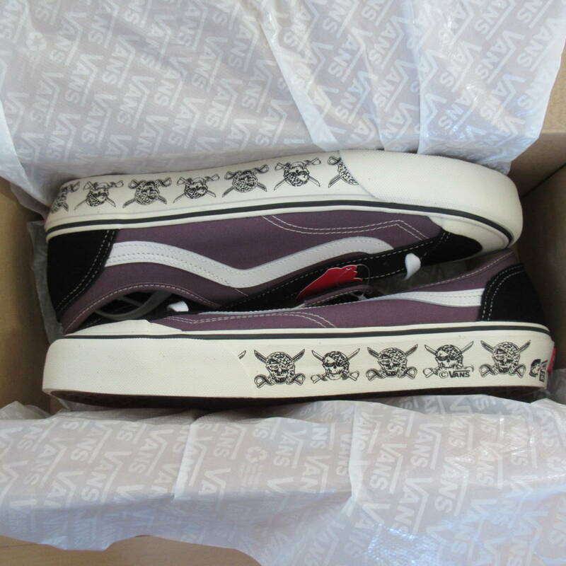 ★即決送込★ 新品 USA限定 US 9.5 27.5cm VANS style 36 decon sf スカルパイレーツ ERA サイドテープ ヴァンズ バンズ old skool