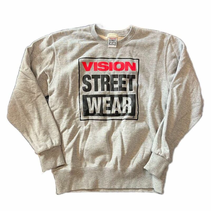 VISION STREET WEAR スウェット　トレーナー　ナノユニバース　S ビジョンストリートウェア