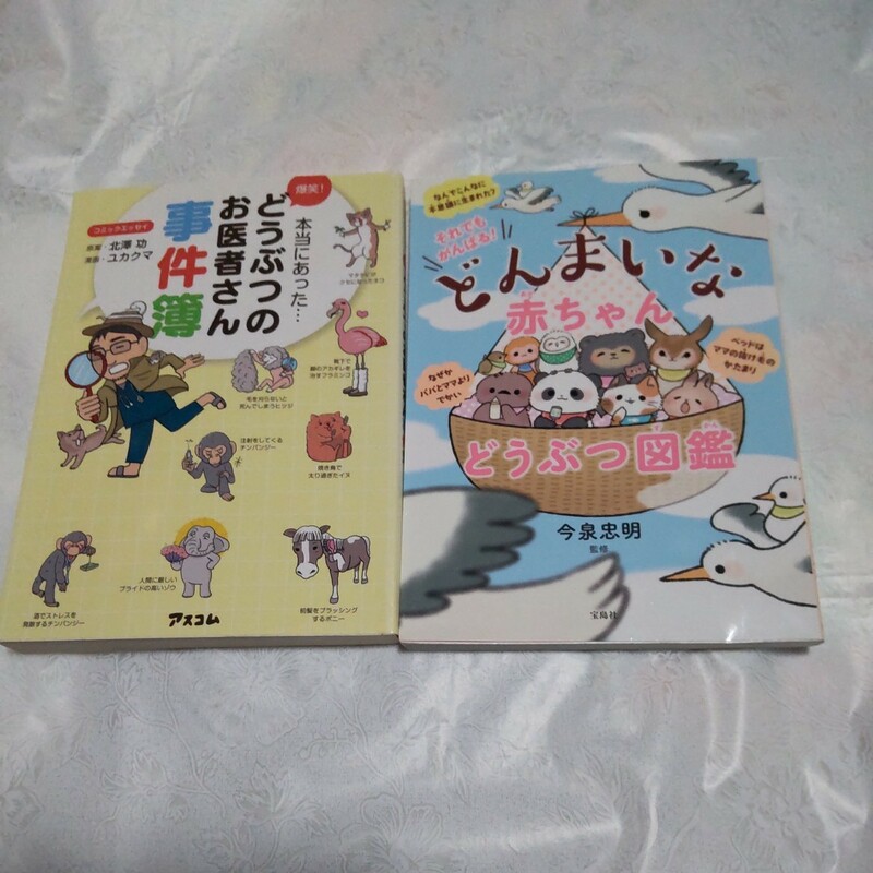 どんまいな赤ちゃんどうぶつ図鑑　今泉忠明　どうぶつのお医者さん事件簿　北澤功