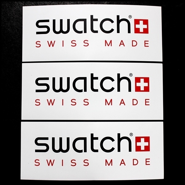 【送料無料】SWATCH ロゴ シール ステッカー 3枚セット スウォッチ　
