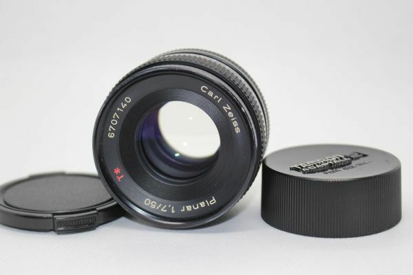 コンタックス CONTAX Carl Zeiss Planar T* 50mm F1.7 AEJ C/Yマウント 単焦点レンズ Lens #Z3074