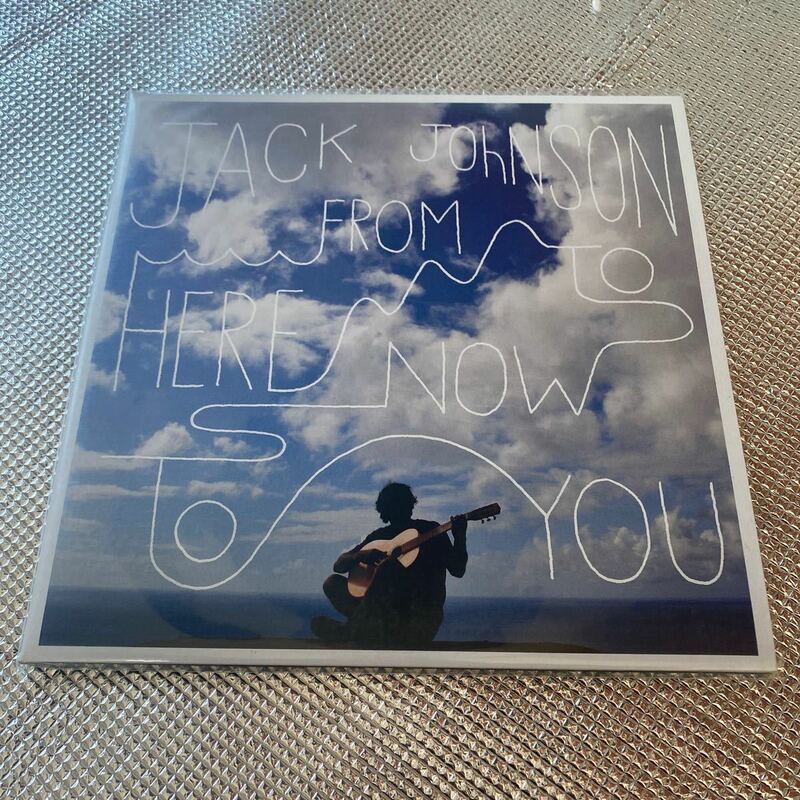 極美品 LP JACK JOHNSON/FROM HERE TO NOW TO YOU レコード ジャック・ジョンソン