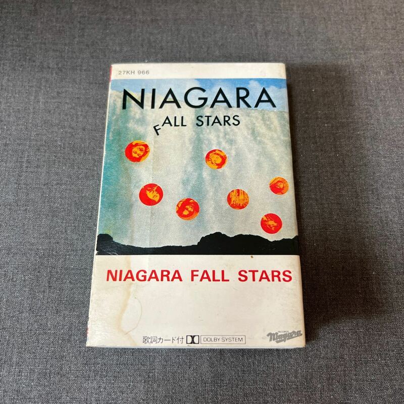 昭和レトロ カセットテープ NIAGARA FALL STARS ナイアガラ・フォール・スターズ 大滝詠一 大瀧詠一 AD_2_2312