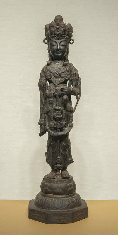 菩薩立像 統一新羅～高麗時代 朝鮮美術 李朝 高麗 仏像
