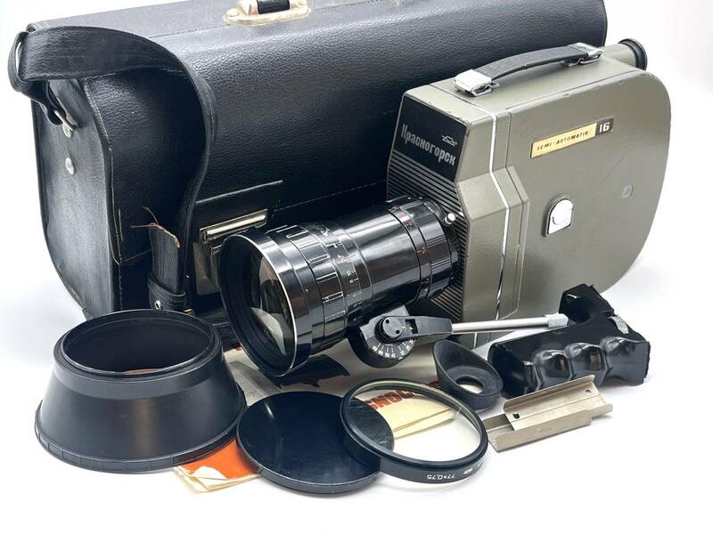 KRASNOGORSK-1 Camera ムービーカメラ KRASNOGORSK 16mm SEMI-AUTOMATIK METEOR-5-1#2363B