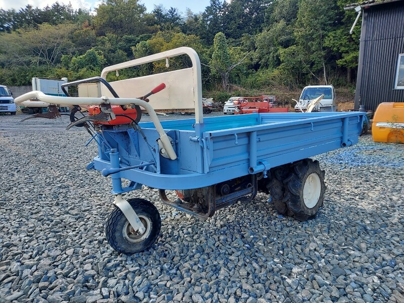 カワシマ 三輪運搬車 (歩行型) SC380 500㎏積載 実動 　岡山発 農業機械 農機具 中古品