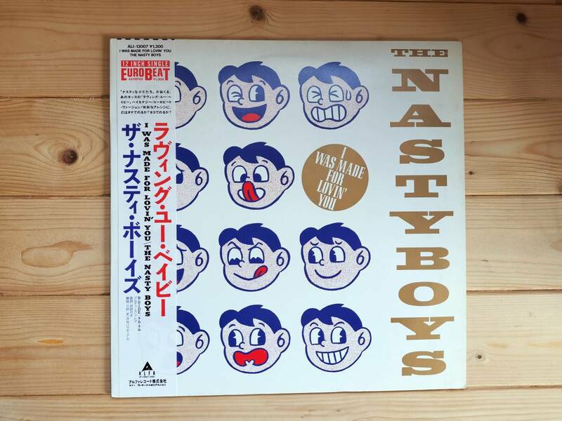 【国内盤】12インチ レコード THE NASTY BOYS (ザ ナスティー ボーイズ) LOVIN' YOU (ラヴィン・ユー・ベイビー) ※ディスコ ユーロビート