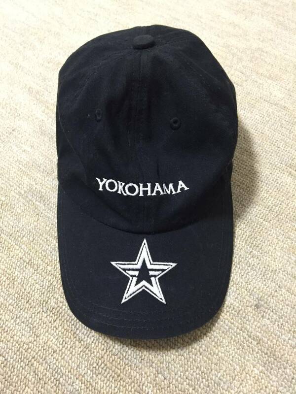 STARTER YOKOHAMA　ベイスターズ　エンブレムバイザーキャップ　ブラック Free（57cm～59cm） CAP 帽子