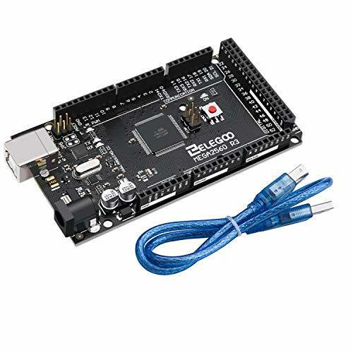  Arduino用 MEGA2560 R3ボード mega2560 MEGA16U2 + USB ケーブル 黒