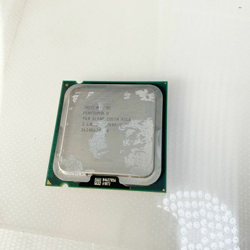 CC2-D6 ■Intel Pentium D 960 SL9AP 3.60GHz/4M/800/05B Presler 最速 LGA775 2コア