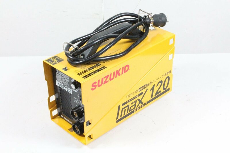 スター電器 SIM-120 SUZUKID IMAX 120 直流インバータ溶接機 アーク 溶接 100V/200V兼用 スズキッド アイマックス 【ジャンク品】