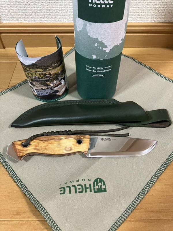 【新品未使用】HELLE Utvaer NR.600 ヘレナイフ ユートゥベーラ