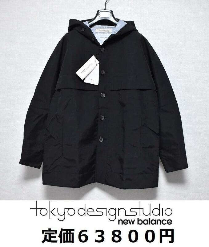【送料無料】新品 TDS ニューバランス × overcoat ケープ フードジャケット L JMJL0978 ★