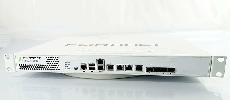 ライセンス無し 初期化済 FORTINET フォーティネット Fortigate-300D FG-300D ファイアウォール ネットワーク ルーター スイッチ S121501