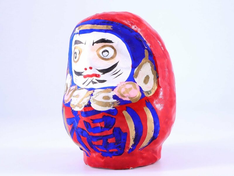 富岡張子 だるま 渡辺俊造 郷土玩具 福島県 民芸 伝統工芸 風俗人形 置物