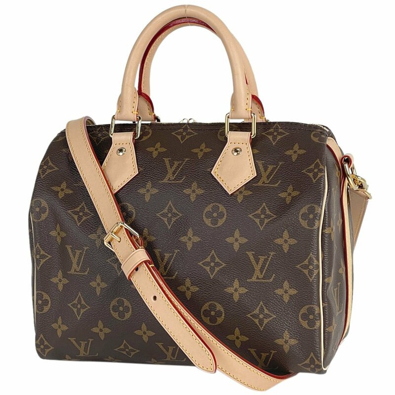 ルイ・ヴィトン Louis Vuitton スピーディ バンドリエール 25 ショルダー ボストンバッグ ハンドバッグ モノグラム ブラウン M41113 中古