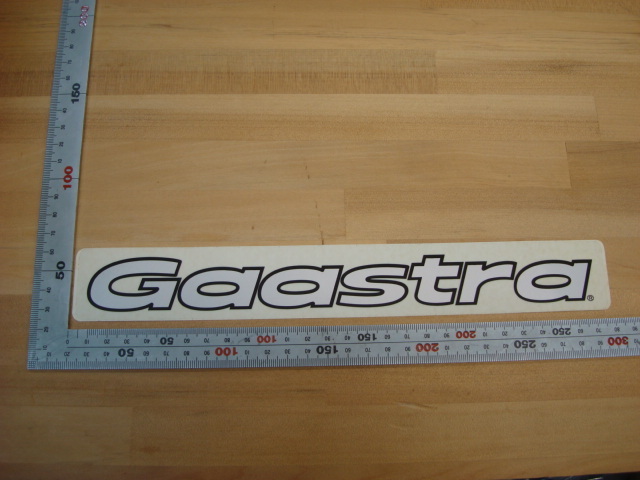 新品 Gaastra(ガストラ)ロゴステッカー