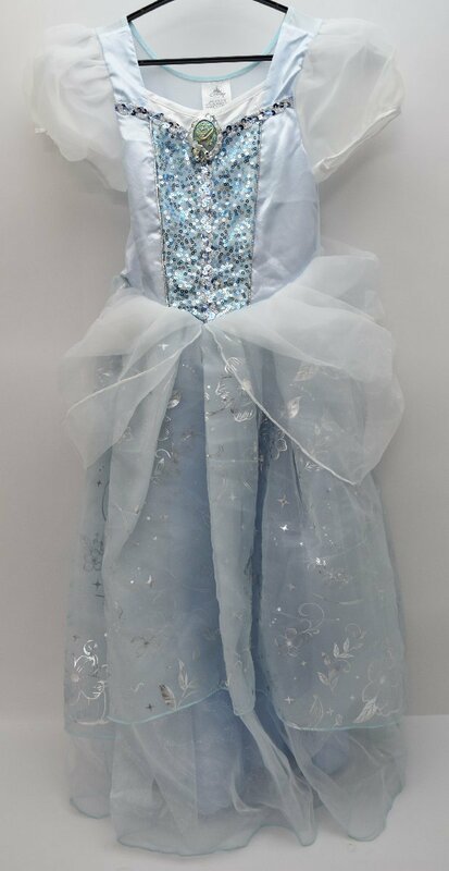 ディズニー プリンセス シンデレラ 水色 ドレス 130 衣装 子供 ディズニーストア