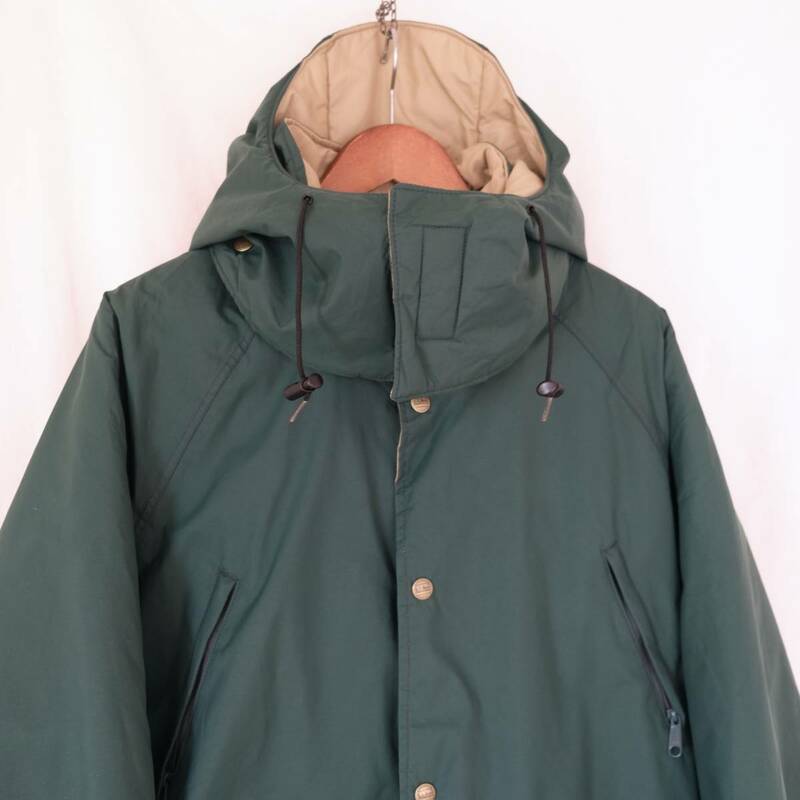 80s【 L.L.BEAN 】エルエルビーン ビンテージ MAINE WARDEN'S PARKA メインワーデンズパーカー / グリーン 緑系 / L / アメリカ USA製