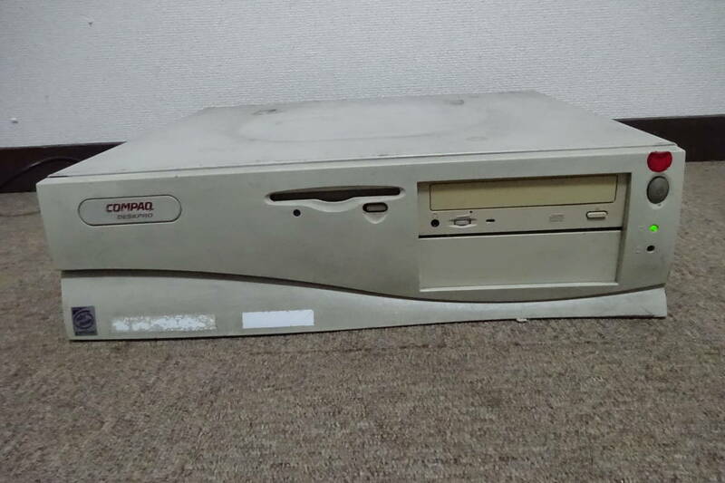 棚16・A153　COMPAQ　DESKPRO　デスクトップパソコン　本体のみ　修理必要　現状品