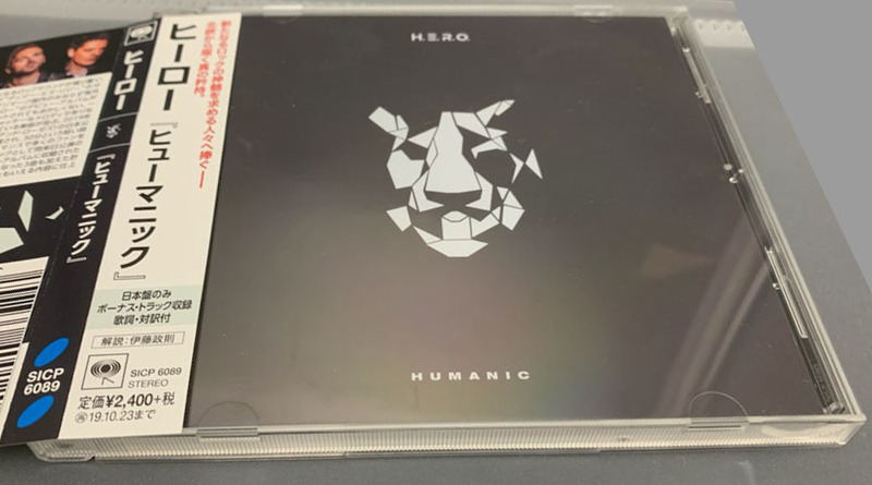★中古CD【ヒーロー『ヒューマニック』 / H.E.R.O. HUMANIC（国内盤）】SICP 6089 SONY