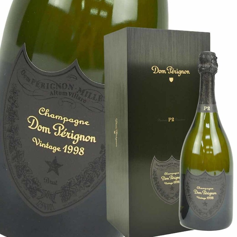 ドンペリニョン P2 1998年 750ml 白シャンパン 箱付 エノテーク ブラック ドンペリニヨン DOMPERIGNON 未開栓 中古 二次流通品